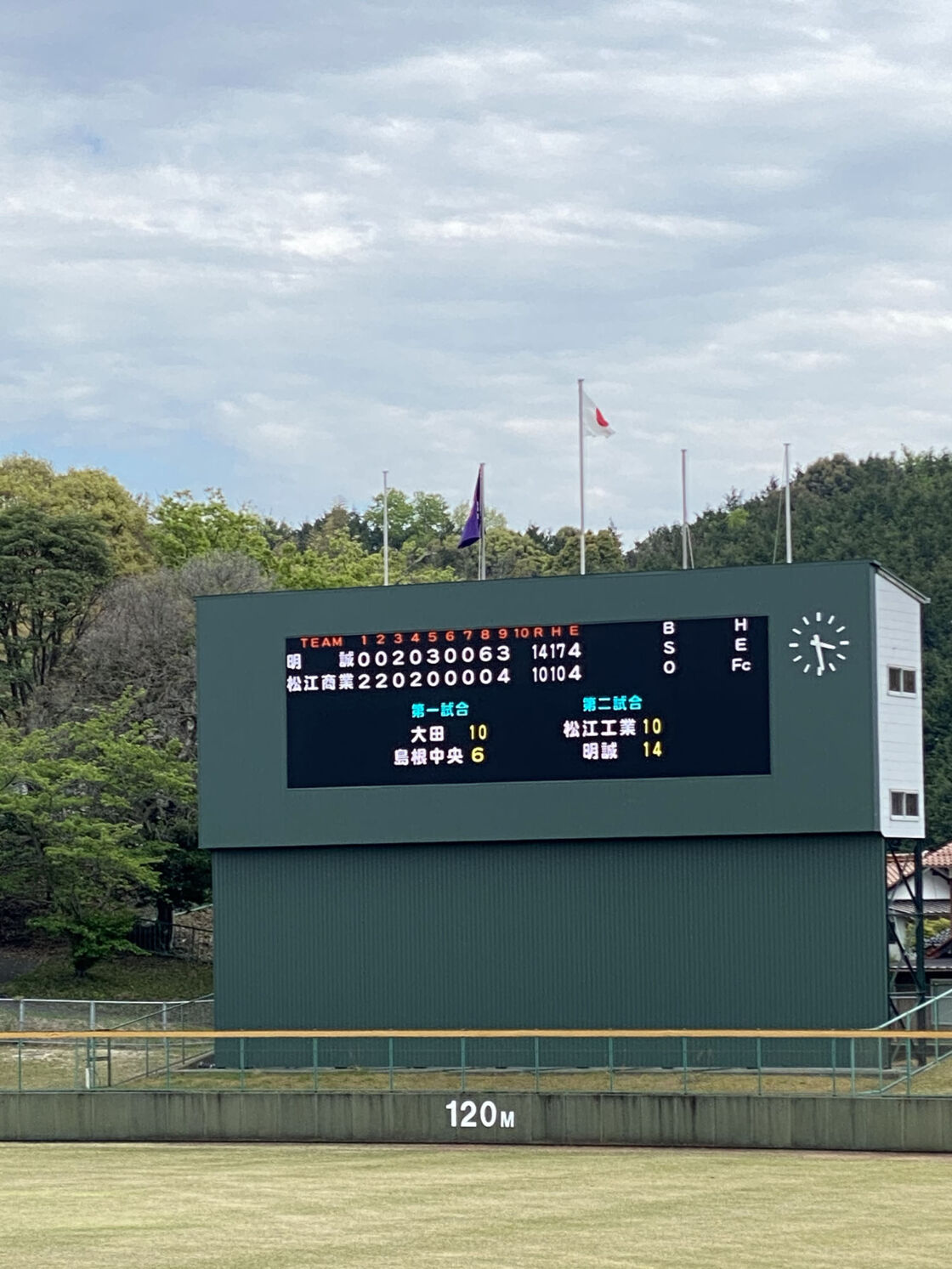 島根県高等学校春季野球大会 ベスト8進出 益田永島学園 明誠高等学校 島根県高等学校春季野球大会 ベスト8進出 益田永島学園 明誠高等学校